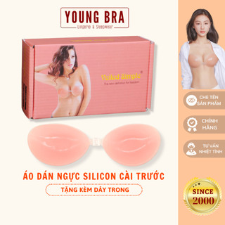Miếng dán nâng ngực silicon ôm sát nâng ngực tạo khe young bra - áo dán nâng ngực chống tụt