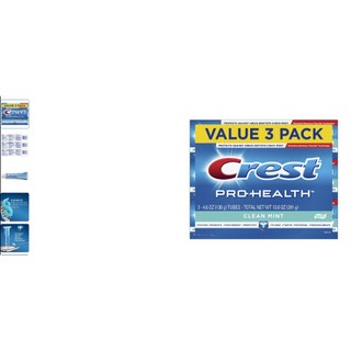 Kem đánh răng Crest 3D White Glamorous White advanced, Crest Pro health bill US
