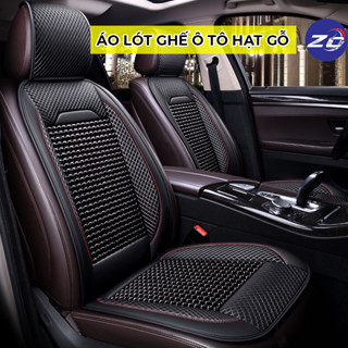 (CAO CẤP)Lót ghế ô tô hạt gỗ thoáng khí cao cấp, áo da bọc trùm ghế oto xe hơi 4,5,7 chỗ, xe bán tải