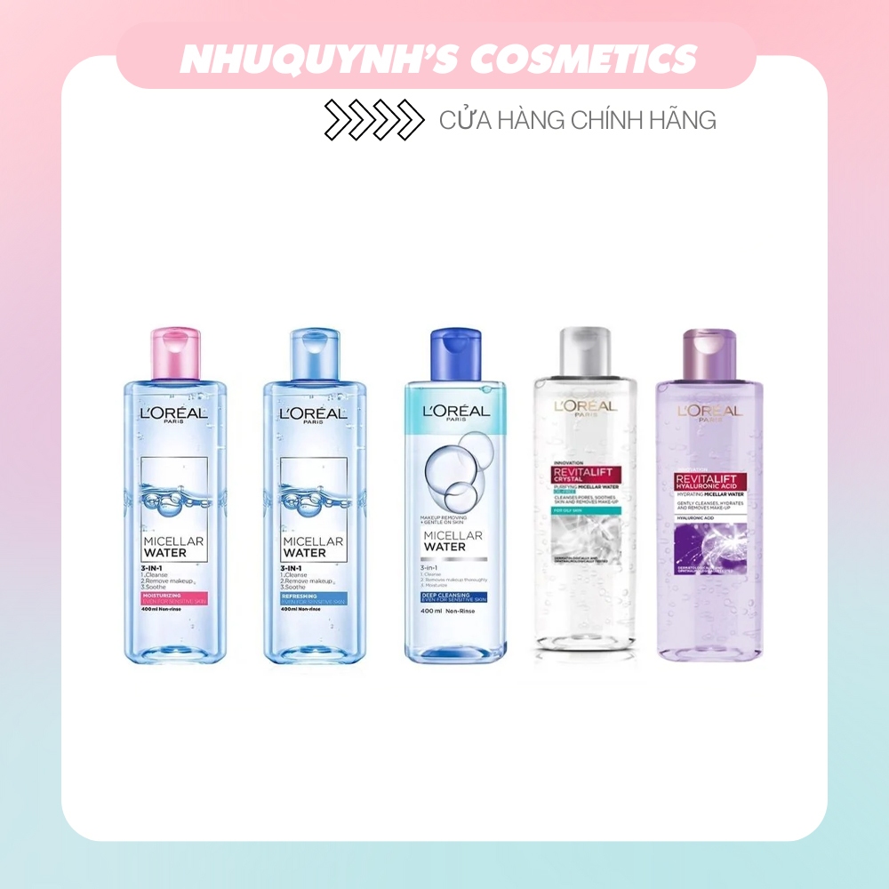 Nước Tẩy Trang L'Oreal Micellar Water