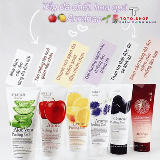 Tẩy da chết hoa quả Arahan Hàn Quốc 180ml