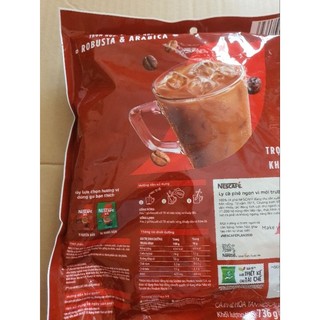 (Date mới) Nescafe Đỏ bịch 46 gói X 17g