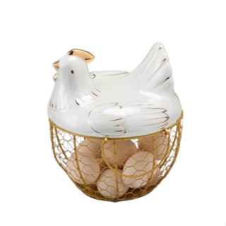 Giỏ Đựng Trứng Gà Mái siêu Xinh Hàng Loại đẹp. đựng hành tỏi khô decor bếp