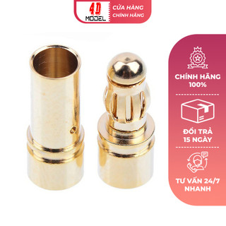 Jack chuối 3.5mm loại tốt dùng kết nối motor với esc - 4dmodel