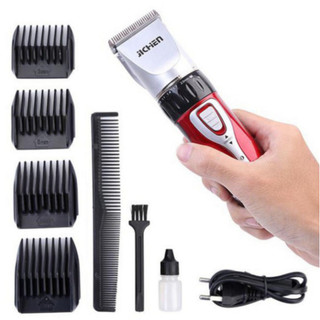 Tông Đơ Cắt Tóc Jichen 0817 - Bộ Hớt Tóc Nam Nữ Tại Nhà Không Dây Cao Cấp Tiện Lợi ( Mẫu Mới )