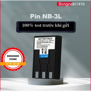 Pin thay thế canon nb-3l canon powershot sd20 sd10 sd110 sd500 sd550...