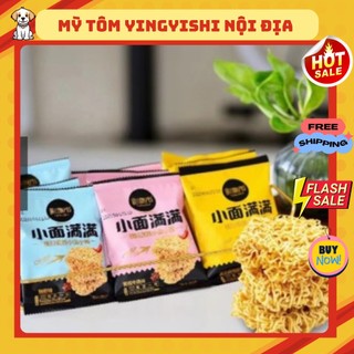 Mỳ tôm Yingjishi nội địa mix nhiều vị giòn tan đậm đà,mỳ ăn liền nội địa