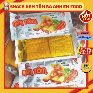 Snack Nem Tôm Ba Anh Em Food,ăn vặt 1k,đồ ăn vặt tuổi thơ