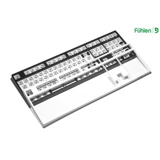 Vỏ bàn phím cơ fuhlen h108s/ck108s - top cover trắng
