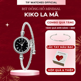 Đồng hồ vòng tay nữ mặt nhỏ KIKO Tif Watches sang trọng ôm tay phong cách Hàn Quốc bền đẹp giá rẻ