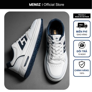 Giày Thể Thao Nam Sneaker MENAZ Giày Nam CS039 Đế Cao Su Đúc Chắc Chắn Mềm Nhẹ Chất Da Cao Cấp