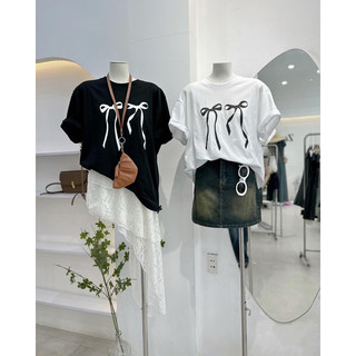 Áo pull 2 nơ freesize [HÌNH THẬT]