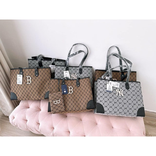 Túi mlb monogram dia jaquard tote bag