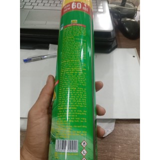 Bình xịt muỗi Falcon 600ml + tặng 60ml