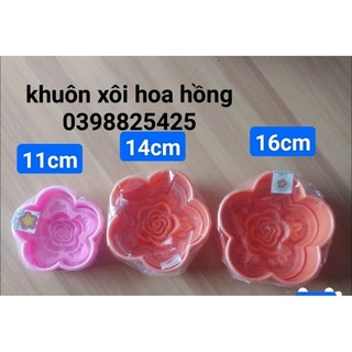 khuôn xôi hoa hồng