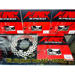 Đĩa Thắng Trước King Speed Dùng Cho Vario Size 190MM 5 Lổ >>>>