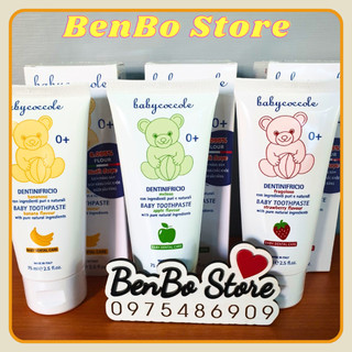 Kem đánh răng cho bé Babycoccole 12M nuốt được 75ml