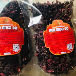 🍀hoa atiso đỏ - hibiscus - bụp giấm 250gr - víp