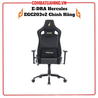 Ghế gaming e-dra hercules egc203v2 black chính hãng