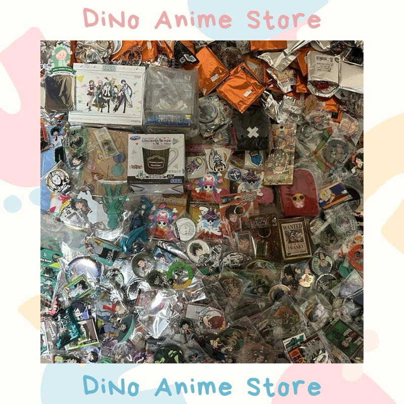 [CHÍNH HÃNG] Gacha/Lucky Box Goods, Card Anime, Manga, Idol (Jujutsukaisen, Kimetsu No Yaiba, One Pi