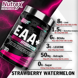 Nutrex EAA+ Hydration Hỗ Trợ Phục Hồi Cơ Bắp 390g (30 Servings)