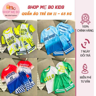ĐỒ BỘ BÉ TRAI BÉ GÁI thun lạnh 3d in hình hoạt hình siêu đẹp cho bé từ 8 đến 40 kg