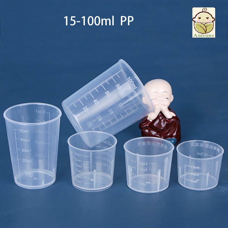 Cốc Đong Chia Vạch 30ml, 50ml, 100ml