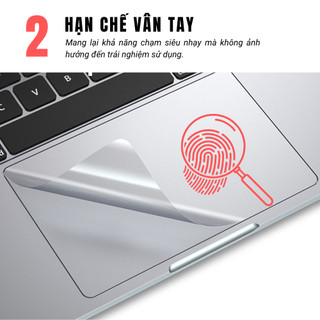 Dán Trackpad Macbook PPF Trong Suốt, Full Model
