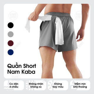 Quần đùi nam - quần short nam thể thao kaba nhiều màu chất vải mềm mịn thoáng mát