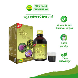 Kiện Tỳ Ích Khí PQA Hỗ Trợ Kiện Tỳ, Bổ Khí, Kích Thích Tiêu Hóa, Giúp Ăn Ngon Miệng Chai 250ml