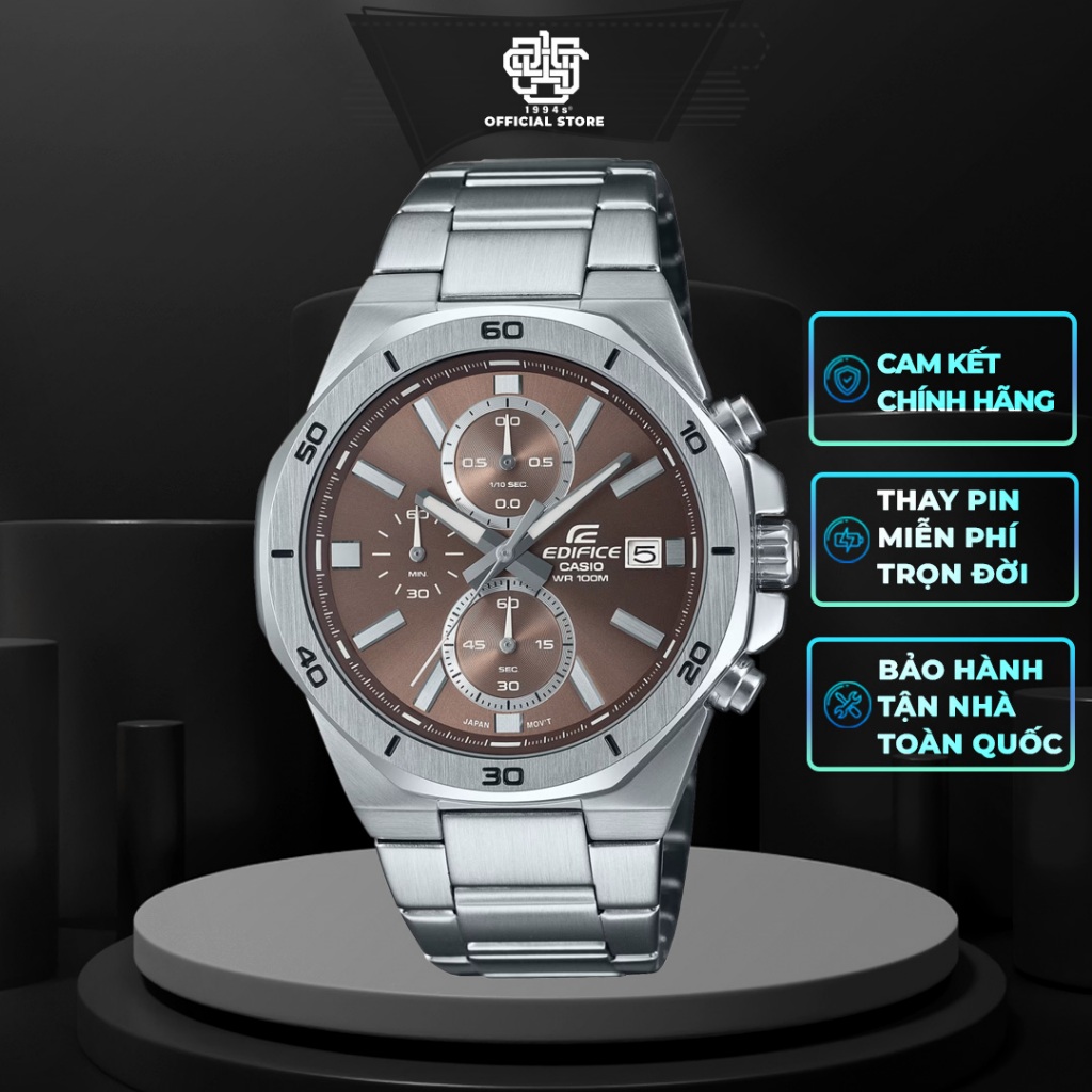 Đồng hồ Nam CASIO EDIFICE EFV-640D-5A Hàng chính hãng