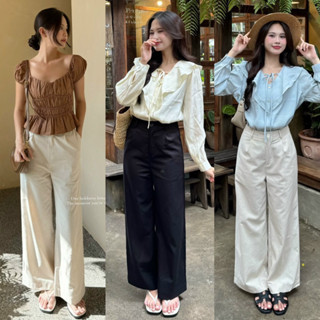 [RÁCH STORE] Quần Culottes - 293 - Chiết 1 Li - Lai4