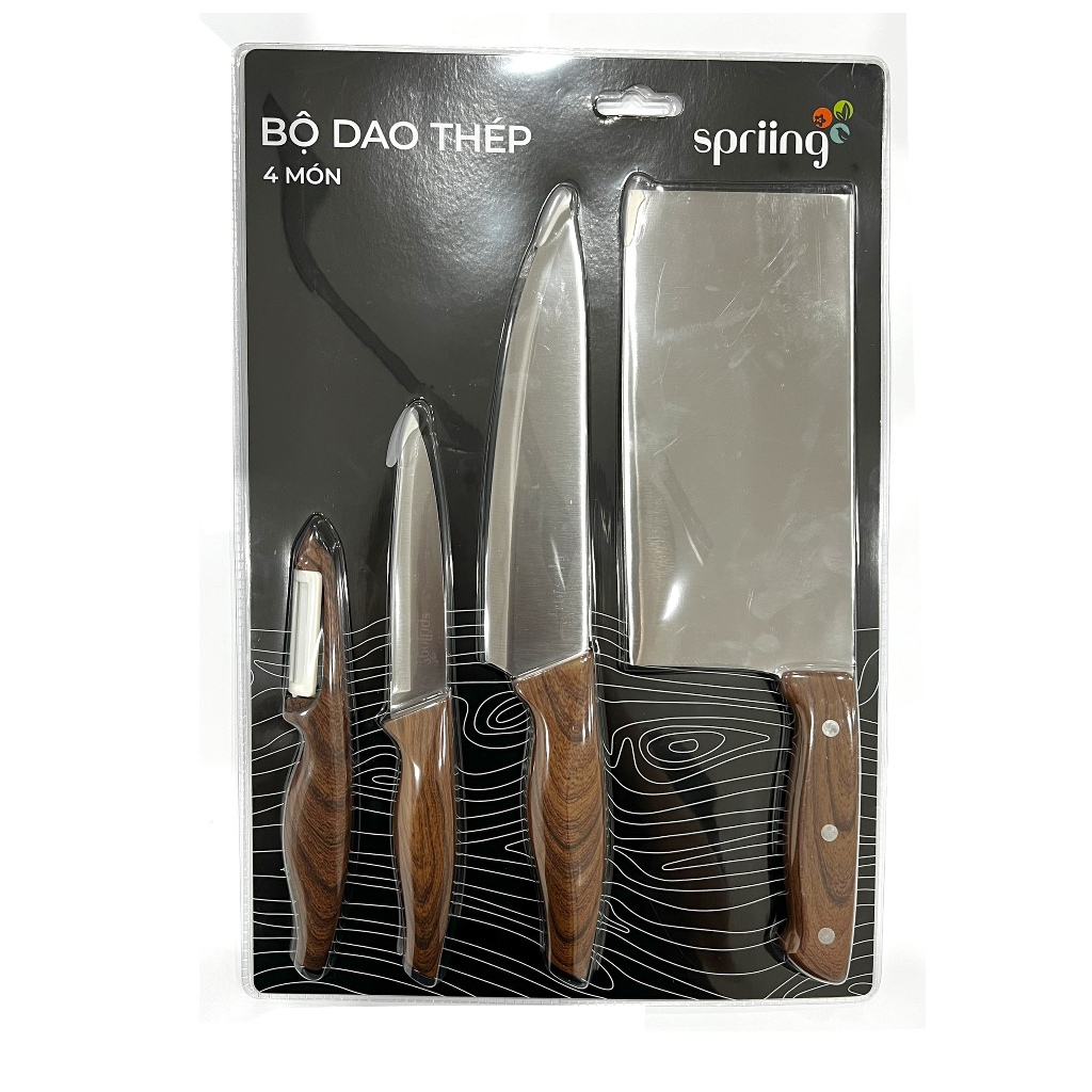 Bộ dao thép 4 món