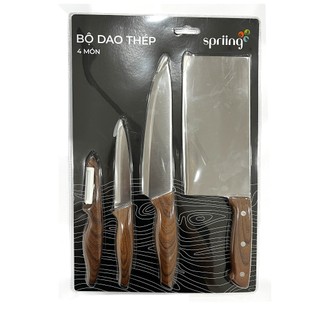 Bộ dao thép 4 món