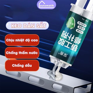 Keo Dán Sắt Chịu Nhiệt Độ Cao 200 Độ C Automatik Đa Năng Siêu Dính Dán Lấp Hàn Mọi Vết Nứt Ống Chống Rò Rỉ Sét Chống Va