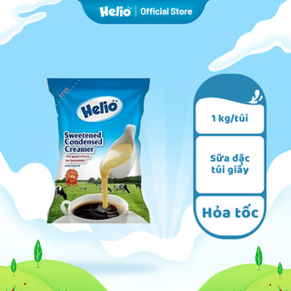 Sữa đặc có đường Helio 1kg dạng túi kem sữa pha chế tiện lợi hạn sử dụng 12 tháng