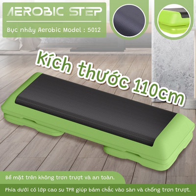 [All 110cm] BG- Bục tập aerobic dậm nhảy giảm cân toàn thân thể dục thẩm mỹ điều chỉnh độ cao
