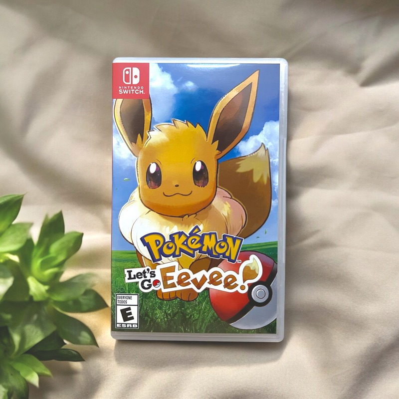 Thẻ game Nintendo switch Pokemon Let's Go Eevee Eevee