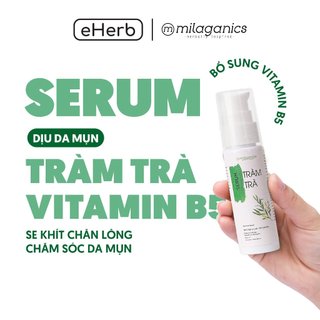 Serum chấm mụn milaganics - tinh dầu tràm trà, mờ thâm, hiệu quả sau 3 tuần - 30ml