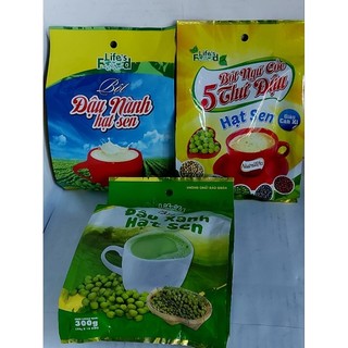 Bột ngũ cốc dinh dưỡng Lifefood bột 5 loại đậu xanh đậu nành hạt sen