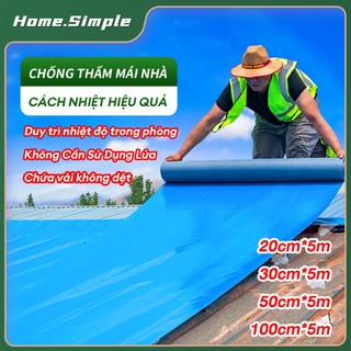 Màng chống thấm pvc cuộn 5 mét băng keo dán rộng 20cm/30cm/50cm siêu dính miếng dán chống thấm miếng dán chống thấm nước