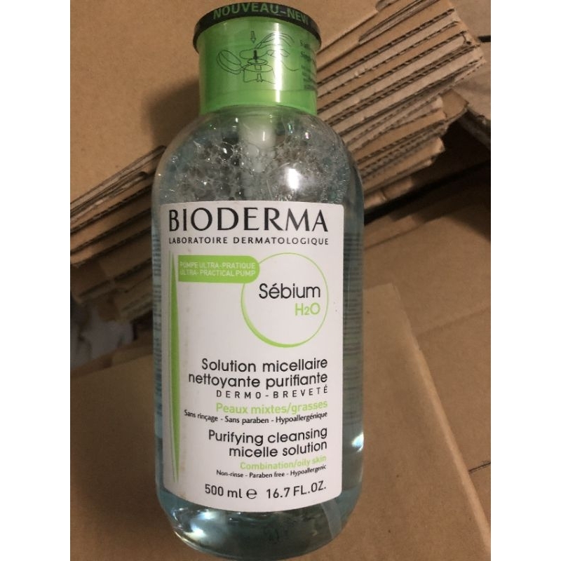 Nước tẩy trang Bio.derma Sensibio H20 500ml dành cho da dầu da hỗn hộp | BigBuy360 - bigbuy360.vn