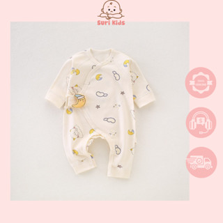 Body dài, Body suit, Bộ Áo Liền Quần Tay Dài Cho Bé Trai Bé Gái - Suri Kids
