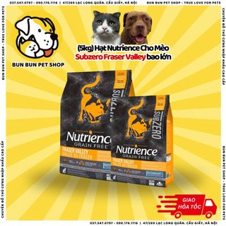 Hạt Nutrience Cho Mèo Subzero Fraser Valley bao lớn
