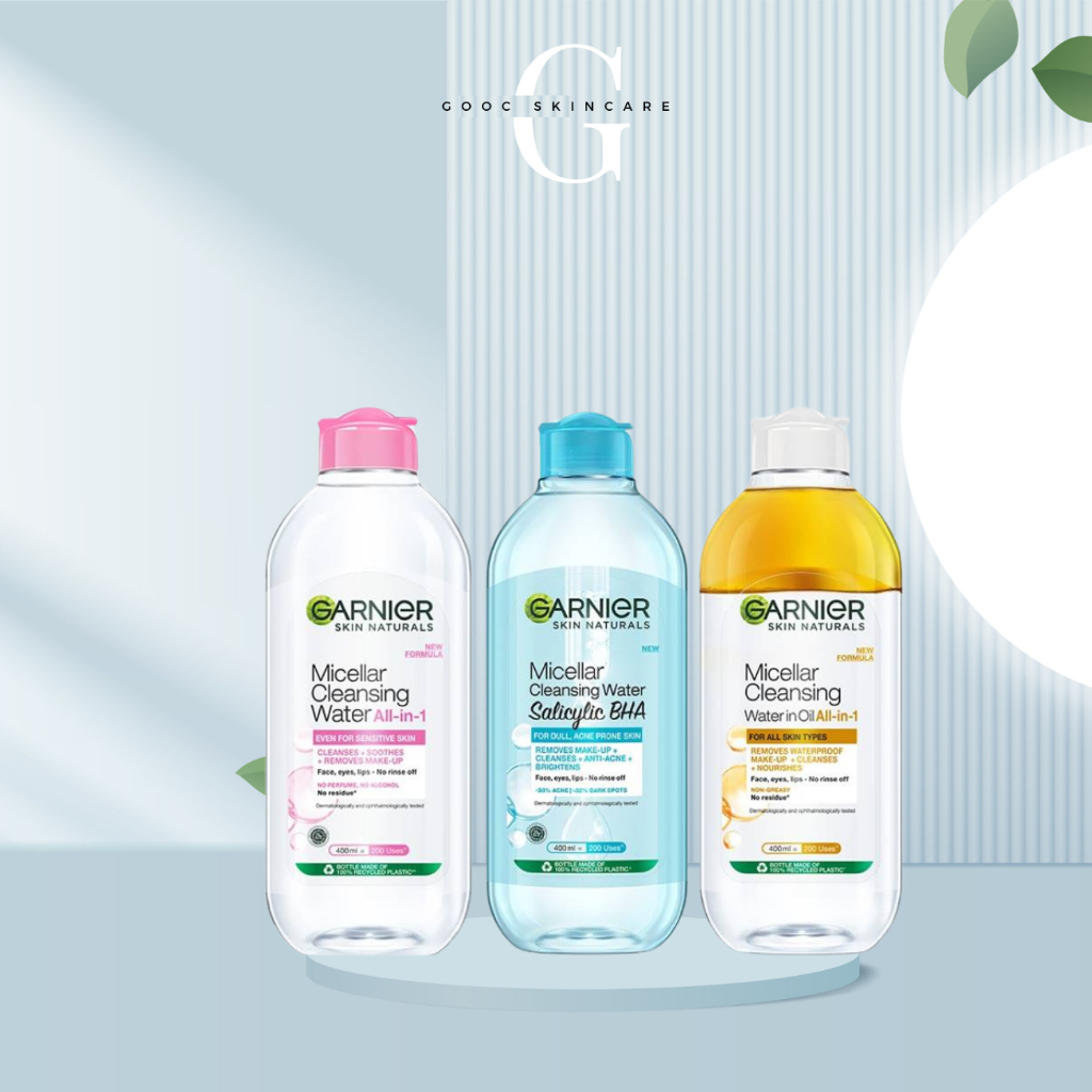 TẨY TRANG LÀM SẠCH DA GARNIER PHÁP 400ML