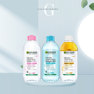 Tẩy trang làm sạch da garnier pháp 400ml