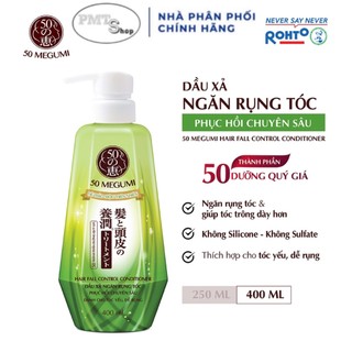 Dầu xả ngăn rụng tóc / dưỡng tóc 50 Megumi Hair Fall Control Conditioner 400ml