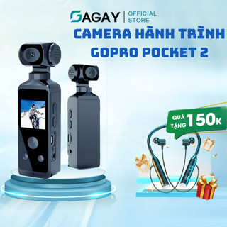 Camera hành trình GOPRO Pocket 2 4K thể thao, máy ảnh mini đa dạng chức năng, nhỏ gọn, cảm biến chất lượng cao