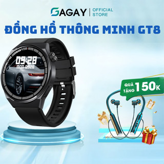 Đồng hồ thông minh GT8, Smart Watch chống nước, có máy ảnh điều khiển từ xa, tập thể thao theo dõi nhịp tim