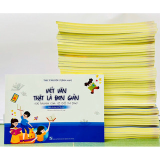 Viết văn thật là đơn giản